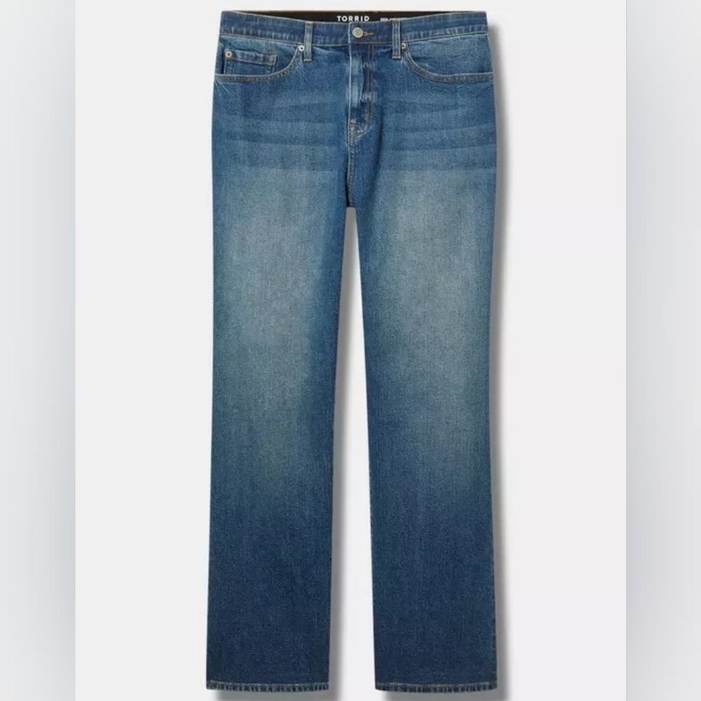 New! BAGGY High-Rise Straight Jean Size 22